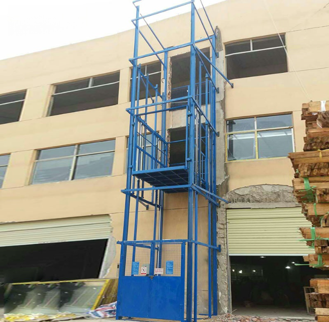 思明建材厂室外物料提升